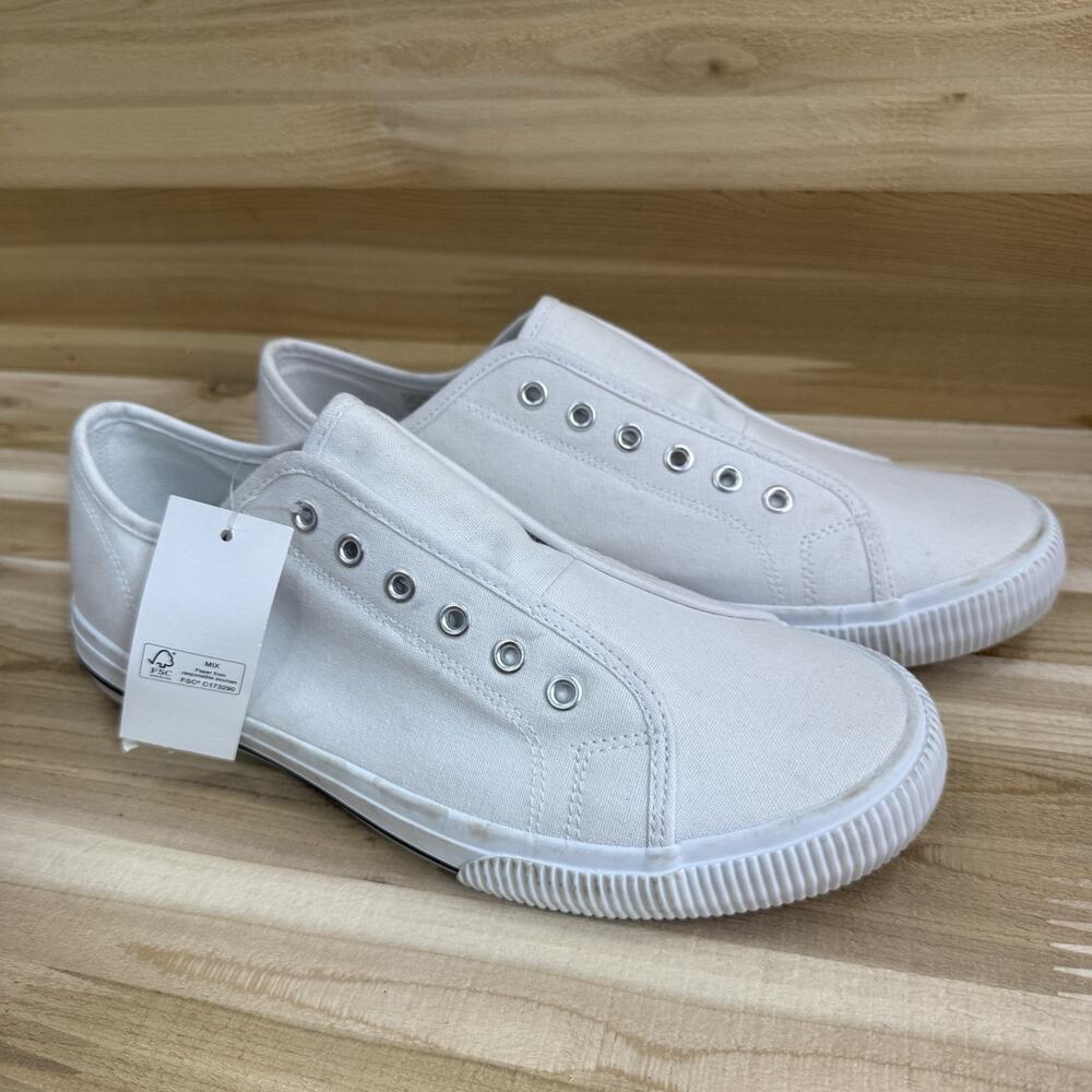 Hurley Slip on No Laces Canvas Shoes Women’s Size Size 9